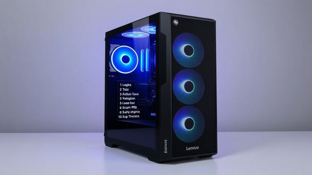 联想Legion Tower 7 RTX 5080游戏主机暴降51%！i9+5080套装史低价
