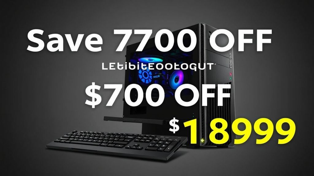 联想Legion游戏主机RTX 5070Ti版史低价来袭